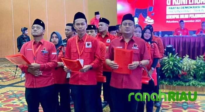 ADT Resmi Nakhodai PDIP Inhil: Babak Baru, Strategi Baru, dan Peta Kekuatan yang mulai Bergeser