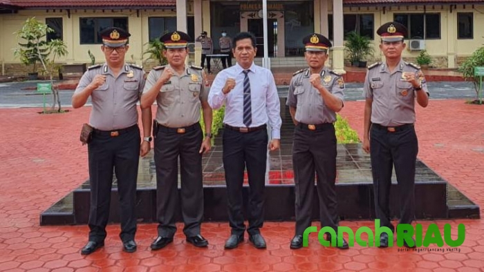 Wartawan Ucapkan Tahniah Kepada Kasi Humas dan Kanit Intel Polsek Mandau
