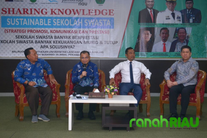 Sekolah Swasta di Riau Belajar Strategi Sukses dari Para Ahli