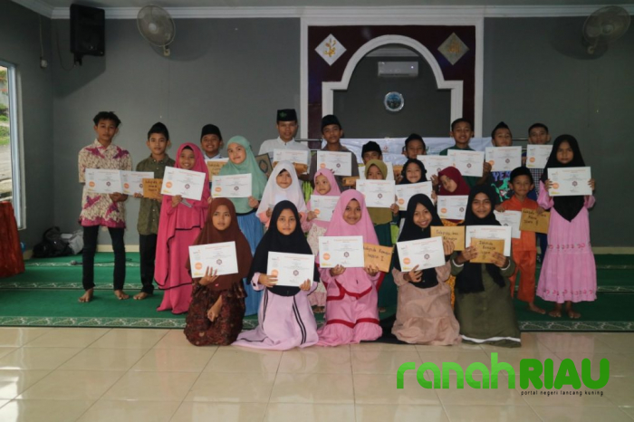 Lazismu Pekanbaru resmi tutup Agenda Pesantren Ramadhan di Mushalla Muttahid Mentangor