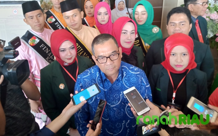 Hadiri Pelantikan IDI Riau, Edy Natar: semoga bisa bersinergi dengan pemerintah