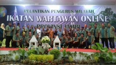 IWO Jambi Resmi Dilantik, Ini Pesan Ketua Umum...