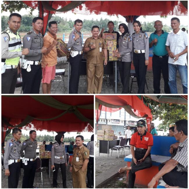 Punya Tim Peduli Banjir, Polres Kuansing Salurkan Bantuan Terhadap Korban