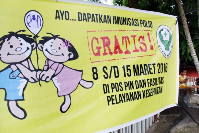 95 Persen Bayi Riau Ditargetkan Tervaksin Polio