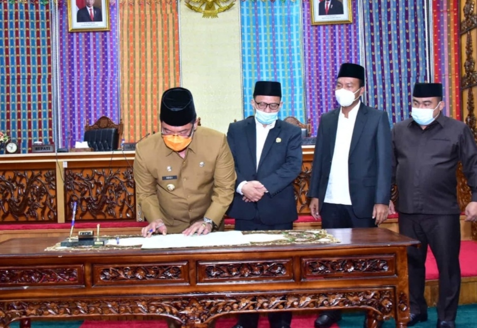 APBD Kabupaten Bengkalis Tahun 2021, Ketuk Palu Sebesar 3,2 Triliun