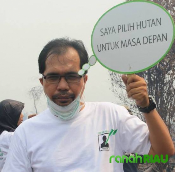 Penegakan hukum dan tata kelola gambut lamban