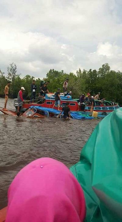 Ternyata Ini Penyebab Speedboat Angkut Penumpang Bocor...