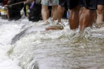 Banjir Mulai Rendam Bagansiapiapi