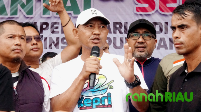 Sekda Kepri sampaikan Permintaan maaf terkait Kupon Jalan Santai di Pelataran Tugu Sirih