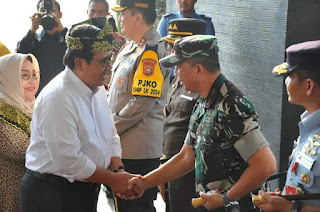 Danrem 031 Wirabima sambut kedatangan Ketua Mahkamah Agung di Pekanbaru