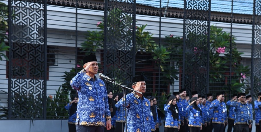 Wabup Bengkalis Pimpin Apel Upacara Peringatan Harkitnas ke 188