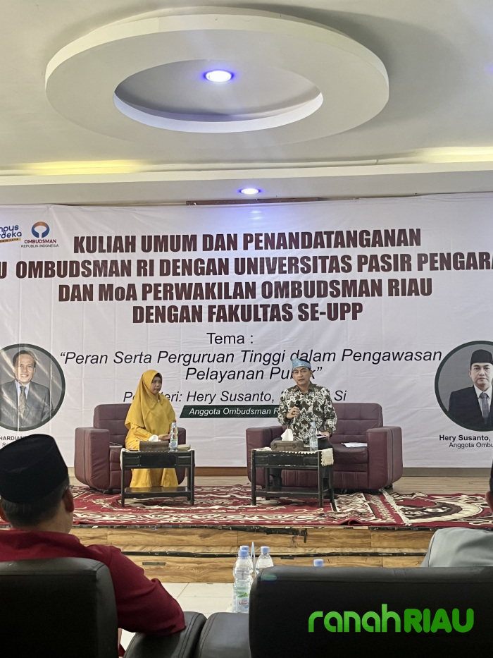 Sampaikan Materi Kuliah Umum di UPP, Hery Susanto: Kampus itu Mata air Bangsa