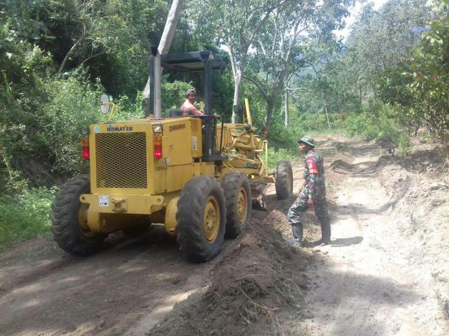  Kopda Hendrik Tinggalkan Si Buah Hati Demi tugas Mulia