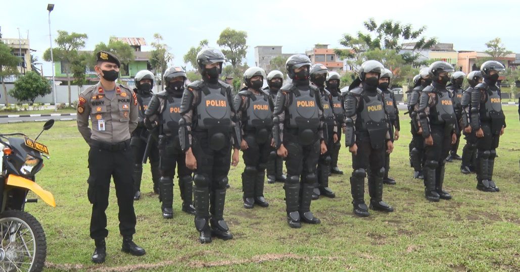 Polda Riau Siagakan 1.161 Personel Agar Situasi Unras Mahasiswa Berlangsung Kondusif