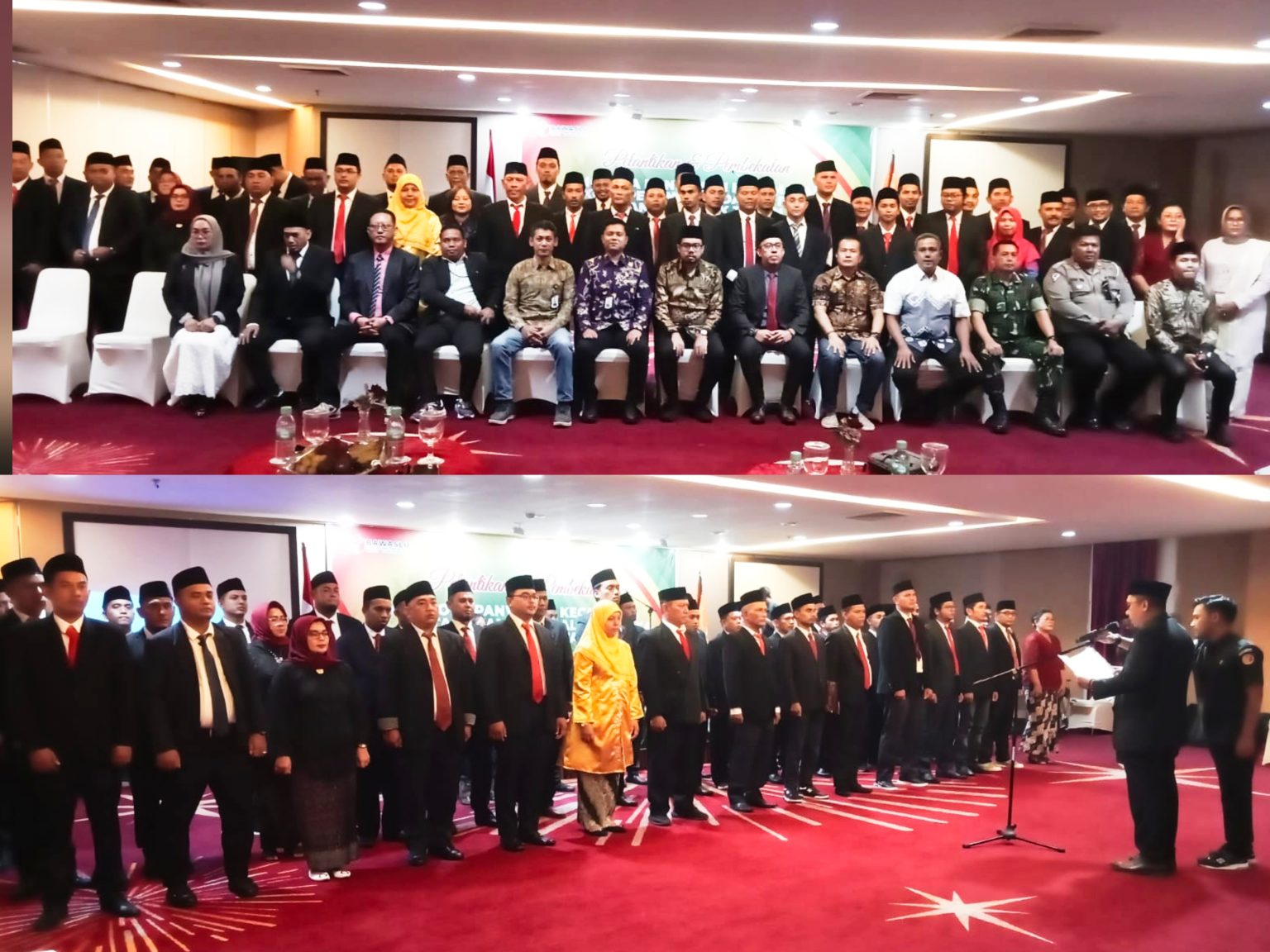 Lantik 45 Anggota Panwascam se Pekanbaru, Bawaslu tekankan pentingnya Regulasi di Lapangan