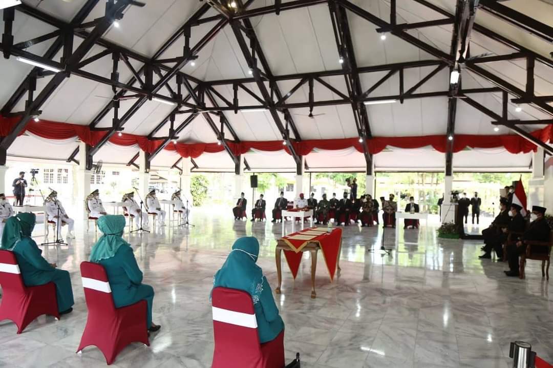 Sah.. Gubernur Syamsuar Lantik Tiga Kepala Daerah Di Riau