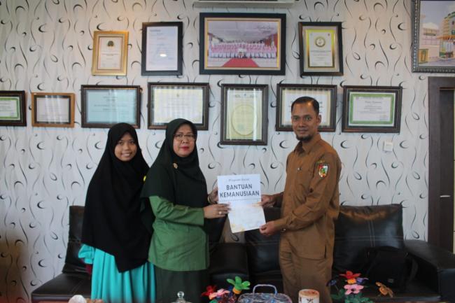 SMA Muhammadiyah 1 Pekanbaru Peduli Palu, Sigi dan Donggala