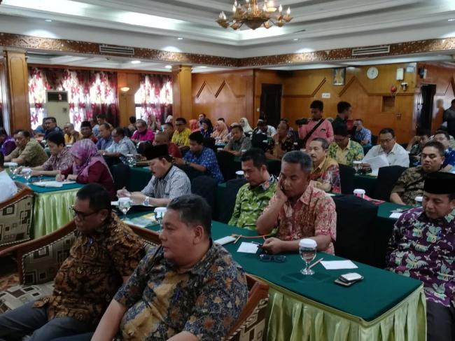 Bupati Inhil; Penyempurnaan RPJMD Renstra dan Pohon Kinerja Perangkat Daerah 2018 - 2023