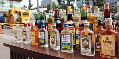 Ops Pekat 2017, Polres Dumai Berhasil amankan Ratusan Botol Miras