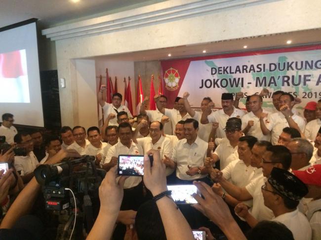 Cakra 19 Deklarasikan Dukungan Untuk Jokowi-Maruf Amin