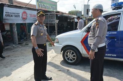 Pastikan Pelayanan Prima, Polresta Pekanbaru Persiapkan Pos yang Terbaik