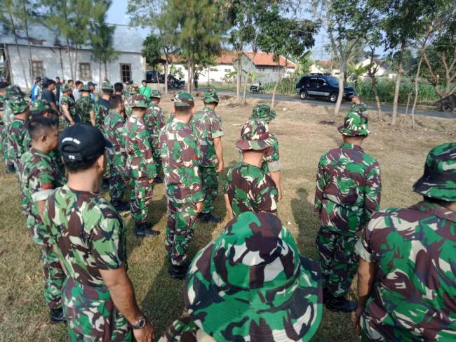 Kasdim Pimpin Apel Karya Bhakti TMMD Reg 105 Kodim Tegal