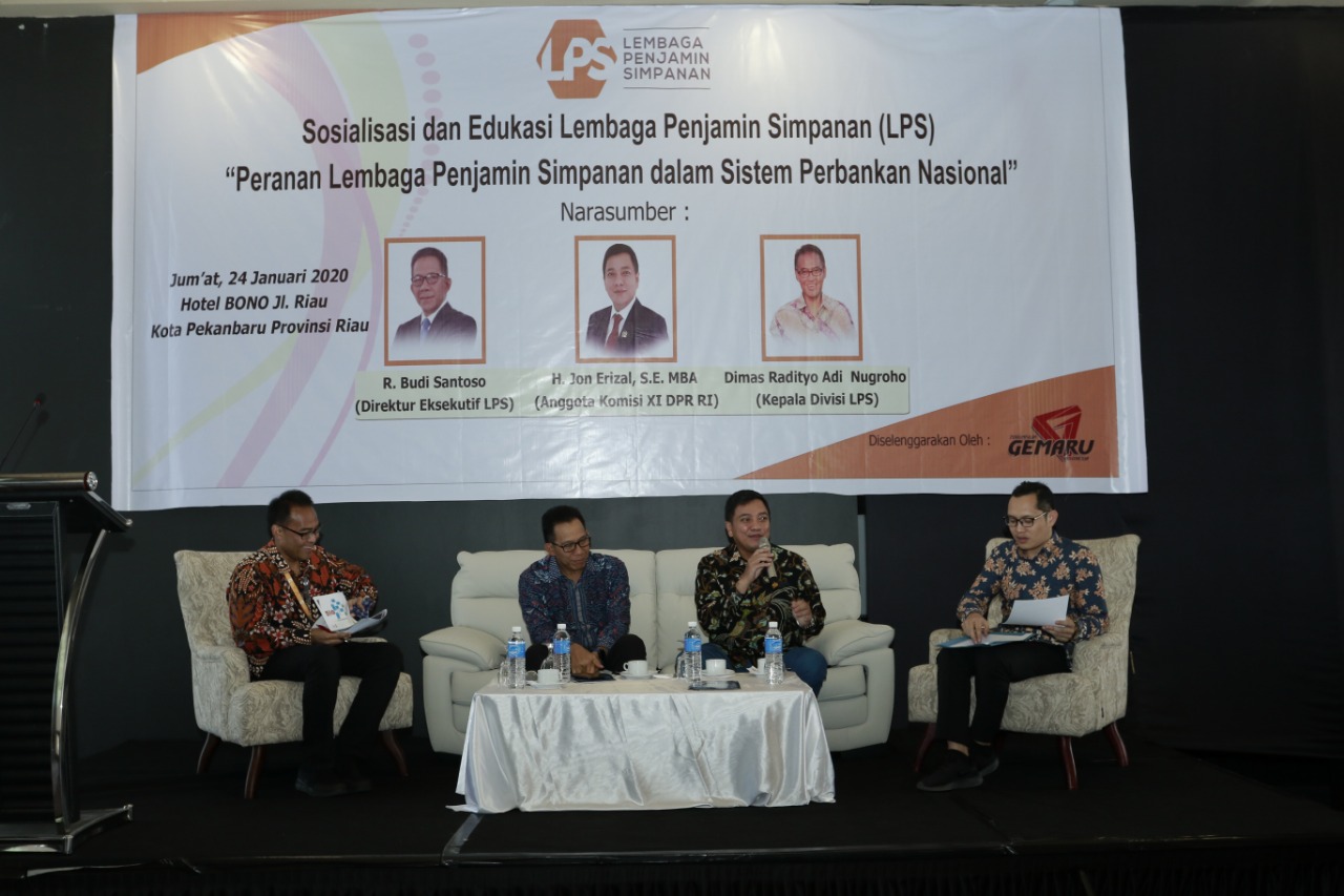 Lembaga Penjamin Simpanan (LPS) gandeng komisi XI DPR RI lakukan sosialisasi