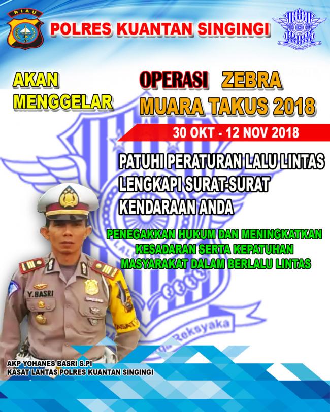 H-1 Ops Zebra, AKP. Yohanes Basri Himbau Masyarakat Untuk Patuhi Aturan Lalin