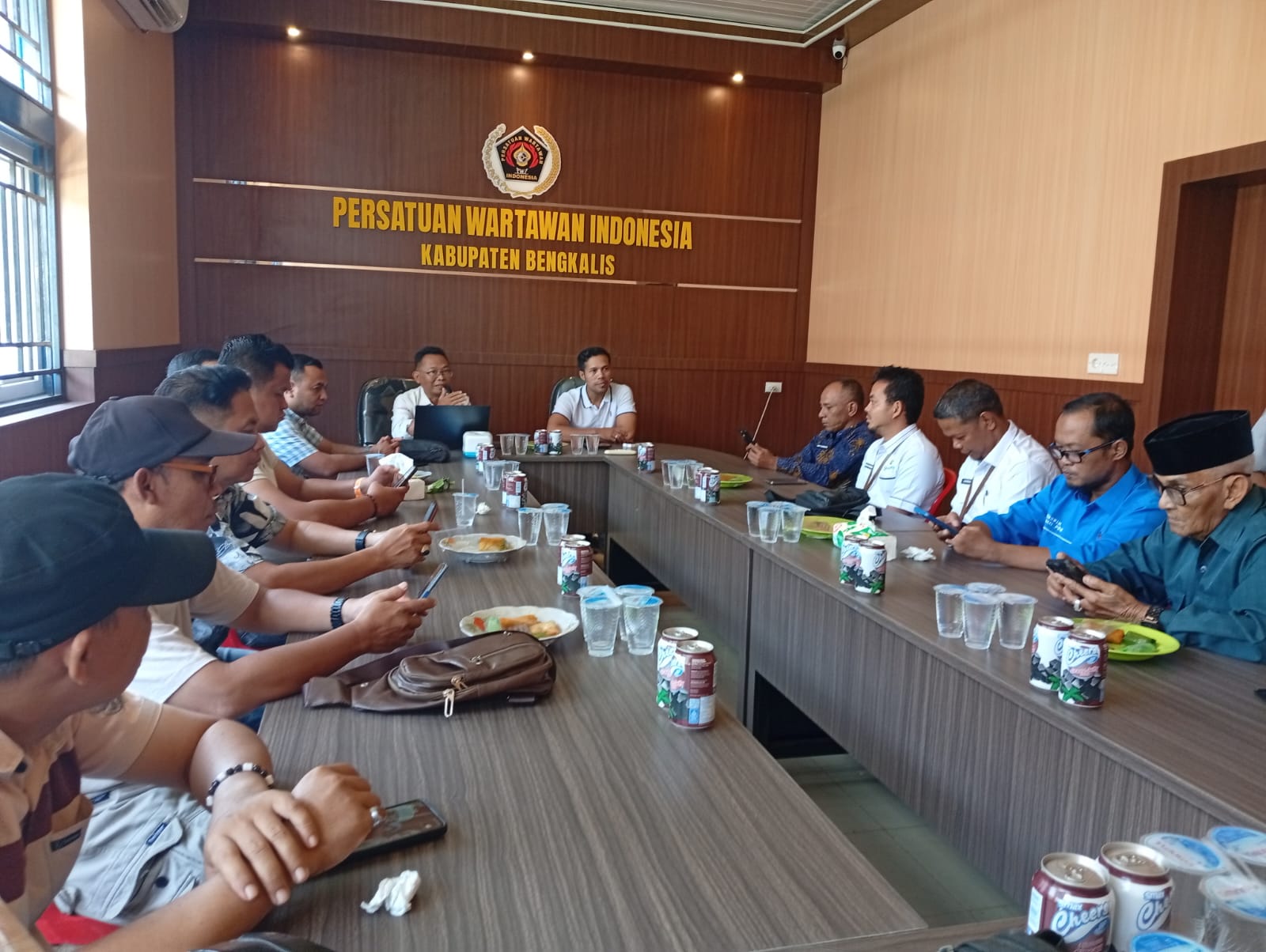 Lewat Literasi Statistik, BPS dan PWI Bengkalis Perkuat Sinergi