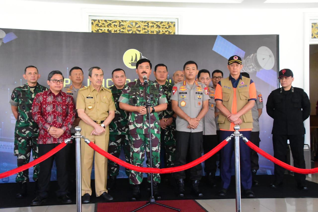 Panglima TNI Dan Kapolri Resmikan Aplikasi Lancang Kuning Nusantara