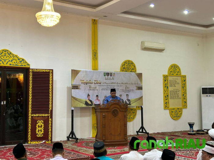 Lembaga Adat Melayu Riau sambut HUT Riau ke 68 dengan Gelar Dzikir Akbar 