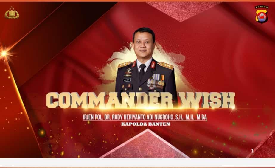 Kapolda Banten : Jadilah Polisi yang Empati, Mengayomi dan Dekat Dengan Rakyat