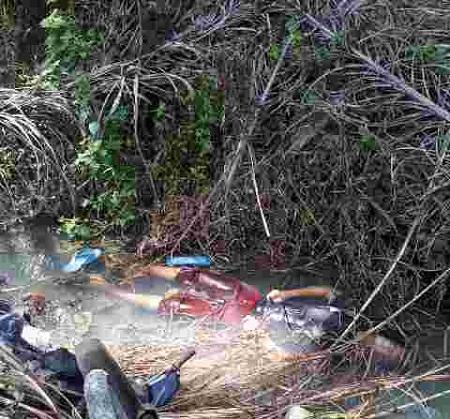 Lagi Melintas, Seorang Pria Temukan Mayat di Dalam Parit, Penyebabnya Mengejutkan..