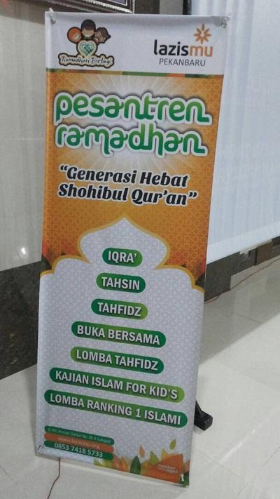 Semarakkan Bulan Suci Ramadhan, Lazismu Pekanbaru adakan Pesantren Kilat