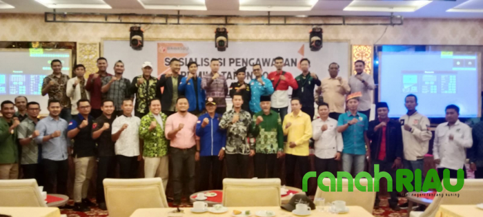 Sosialisasi pengawasan Pemilu, Bawaslu Kepulauan Meranti sampaikan perlunya peran Masyarakat