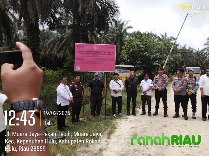 AMP Luhak Kepenuhan Rokan Hulu Apresiasi penyegelan terhadap PT EMA
