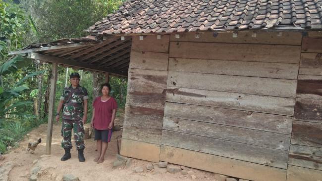 Dandim Trenggalek Cek Rumah Boinem