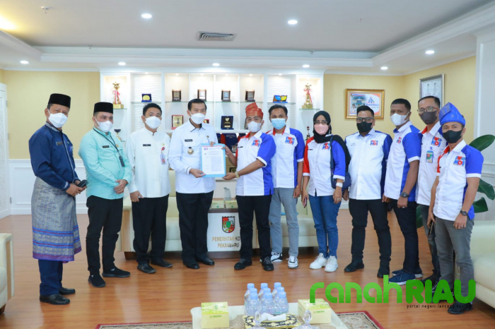 Fix, Diterima Walikota Pekanbaru, PW MOI pastikan Pelantikan 23 Februari 2022