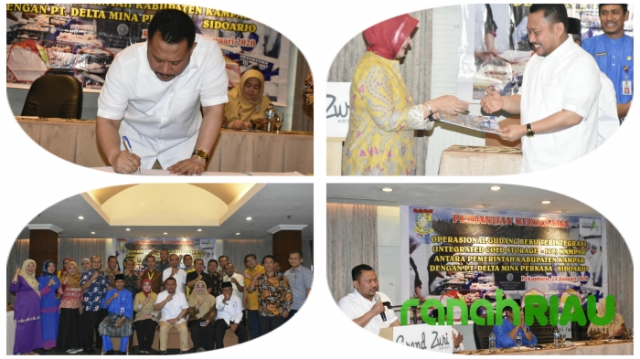 Selesai dibangun, Pemda Kampar Lakukan MoU untuk Operasionalkan ICS