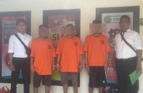 Berkas Lengkap, 3 Tersangka Pembunuhan Daud Hadi Diserahkan ke Kejari Pelalawan