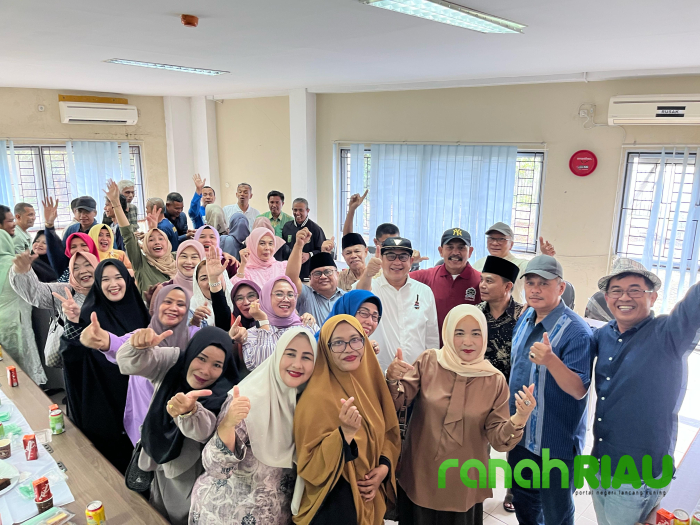 PWI dan IKWI Riau Gelar Halal Bihalal, Raja Isyam: Mari Kita Berkegiatan Seperti Biasa