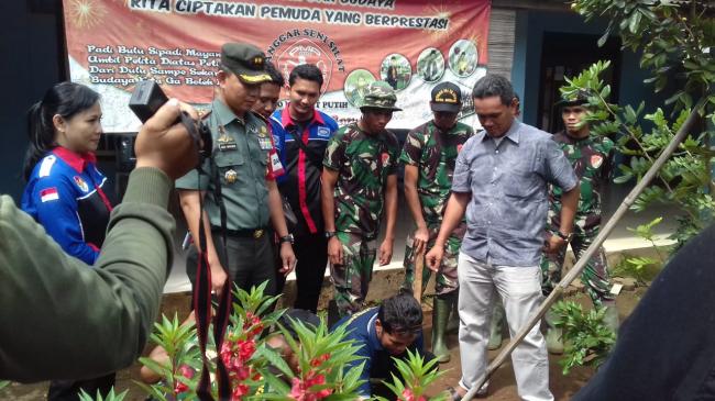 Satgas TMMD Kodim 0507/Bekasi Sosialisasikan Budidaya Pepaya California