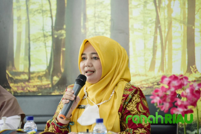 Eratkan Silaturahmi Persatuan Organisasi, DWP Bengkalis Melaksanakan Arisan Bulanan