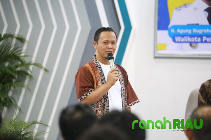 Walikota Agung Nugroho jadi Narasumber Leaders Talk di PCR Rumbai