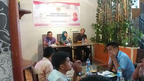 Bahas Keberadaan Kampung Narkoba di Pekanbaru