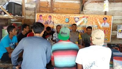 Antisipasi Penyebaran Narkoba, Kapolsek Perhentian Raja Beri Penyuluhan