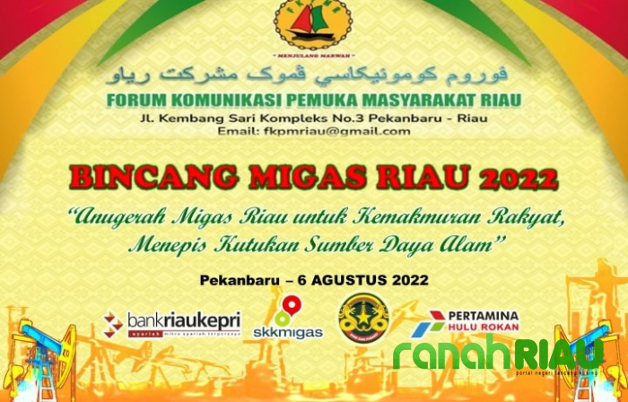 Taja bincang Migas Riau, FKPMR hadirkan BSP dan PHR