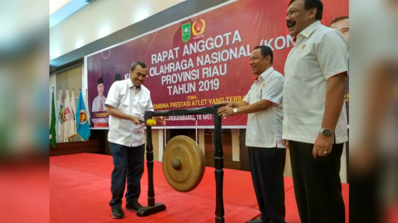 Ketum KONI Riau Emrizal Pakis Wafat, Gubri: Selamat Jalan Patriot Olahraga