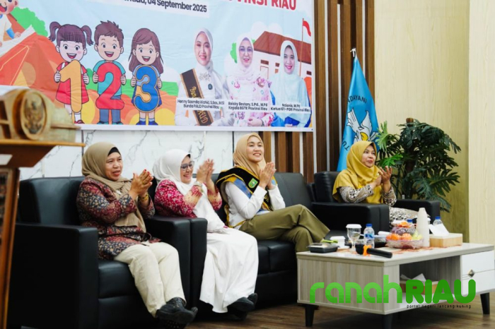 Kisah Dedikasi Tenaga Pengajar asal Inhu dapat Apresiasi khusus dari Bunda PAUD Riau 