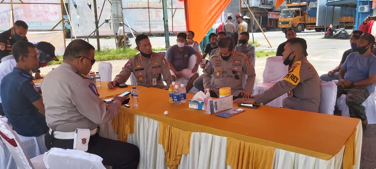 Koorlantas Mabes Polri Lakukan Riset Center Traffic Accident di Duri